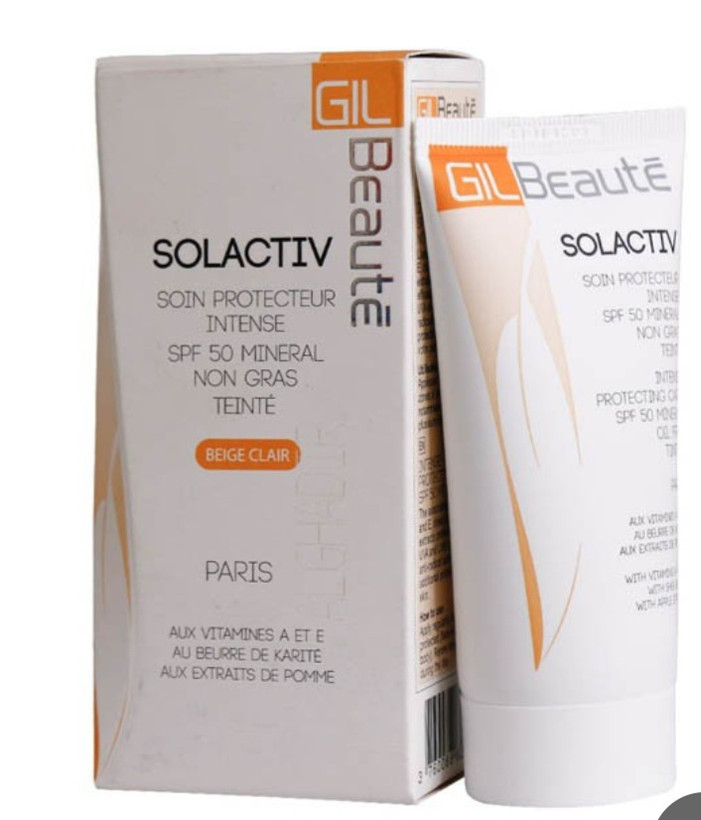 سل اکتیو کرم ضدآفتاب مینرال +SPF 50 بژروشن ژیل بوته