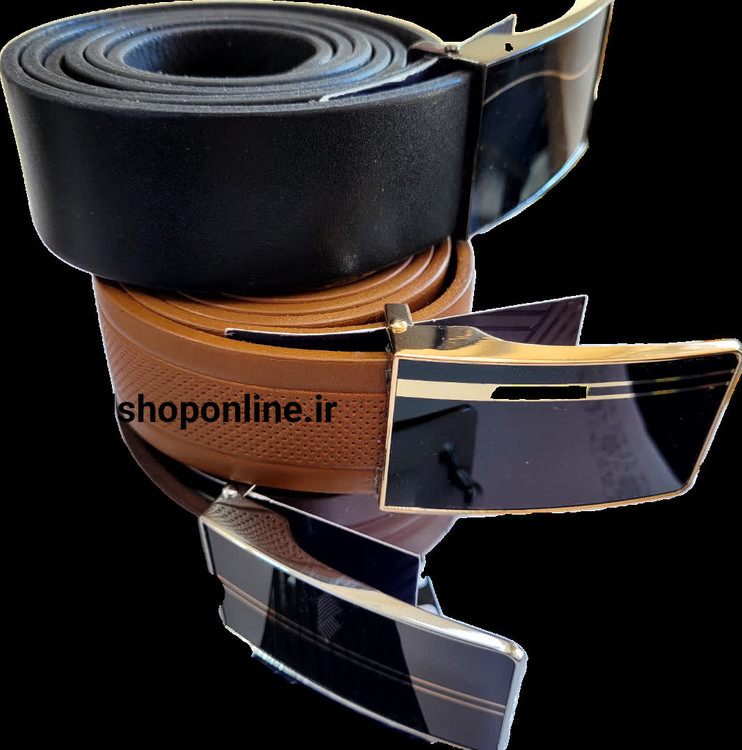 کمربند چرم اعلا نمای بغل