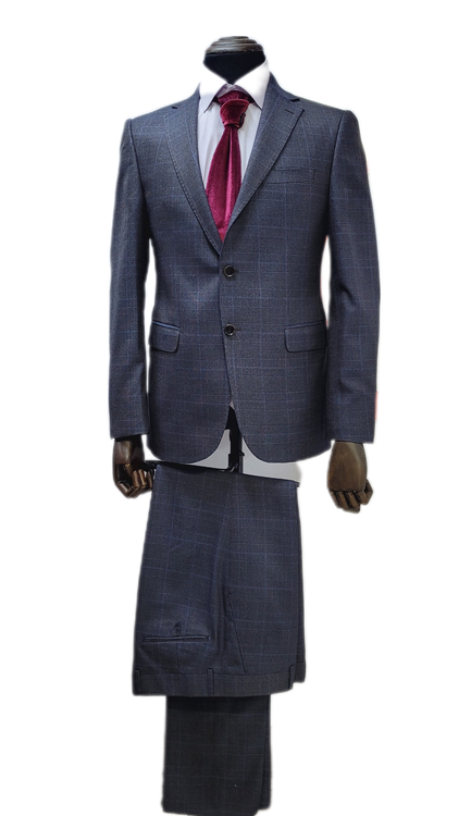 کت شلوار چهارخانه پرنس دوگال کرال سایز 58