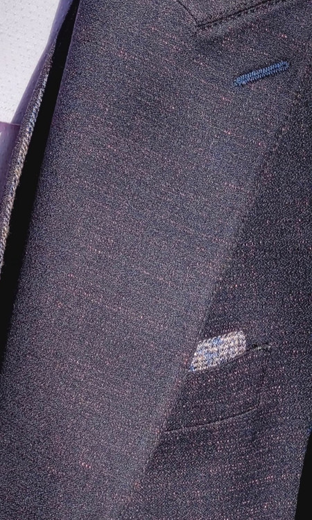 کت شلوار مردانه باژیله دورو نمای پشت