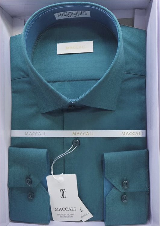 پیراهن مردانه کلاسیک رگولارفیت نمای پشت