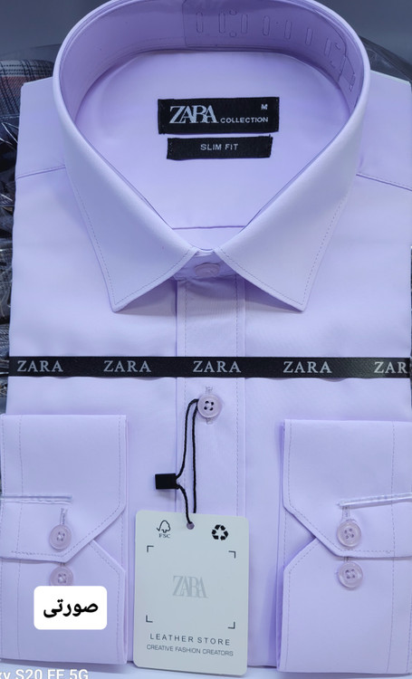 پیراهن مردانه زارا نمای بغل