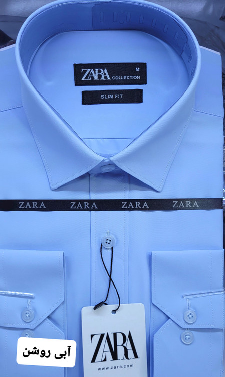 پیراهن مردانه زارا نمای پشت