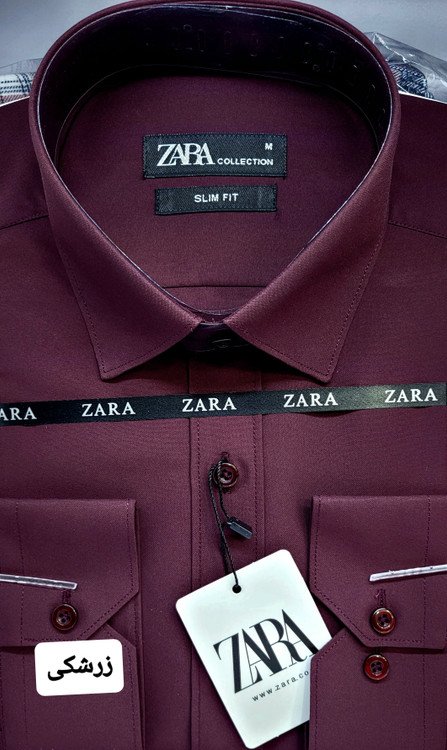 پیراهن مردانه زارا نمای کناری