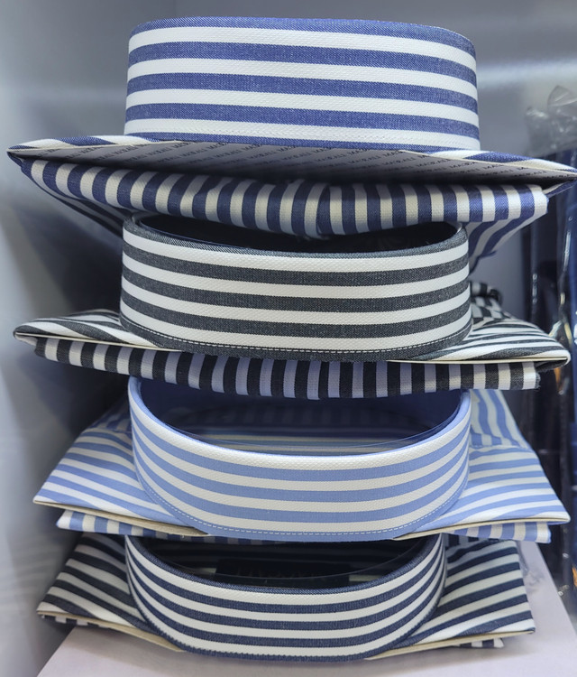 پیراهن مردانه راه راه درشت پارچه ترک نمای بغل