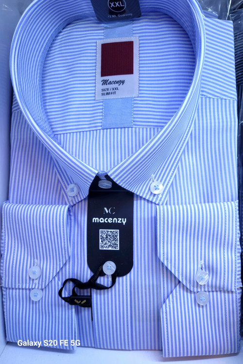 پیراهن مردانه مکنزی اسلیم فیت نمای جلو