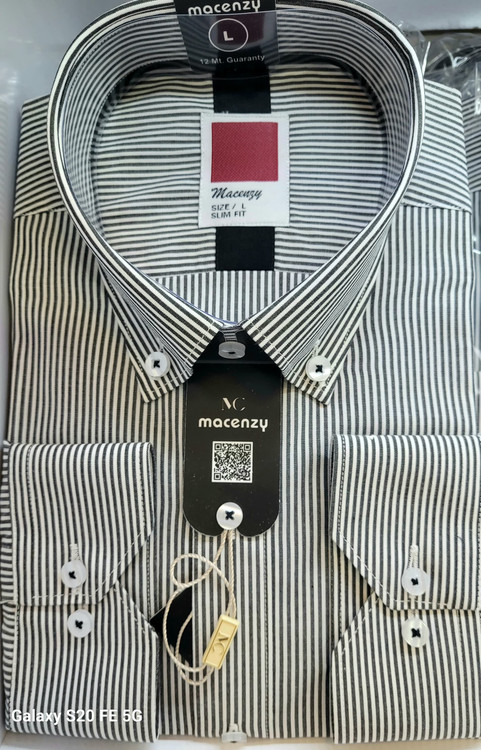 پیراهن مردانه مکنزی اسلیم فیت نمای پشت