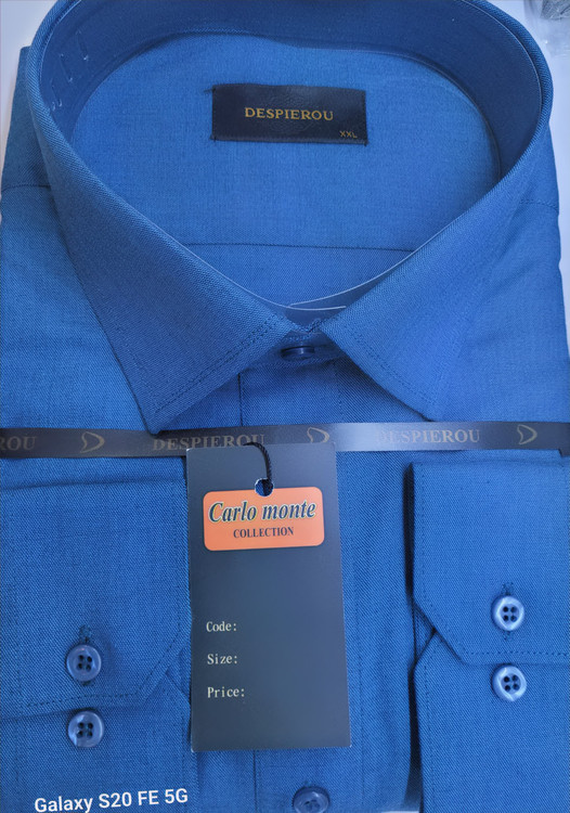 پیراهن مردانه کلاسیک فلورا تایلند جزئیات یقه