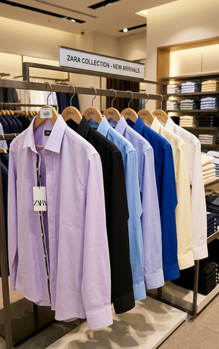 پیراهن مردانه کلاسیک زارا zara